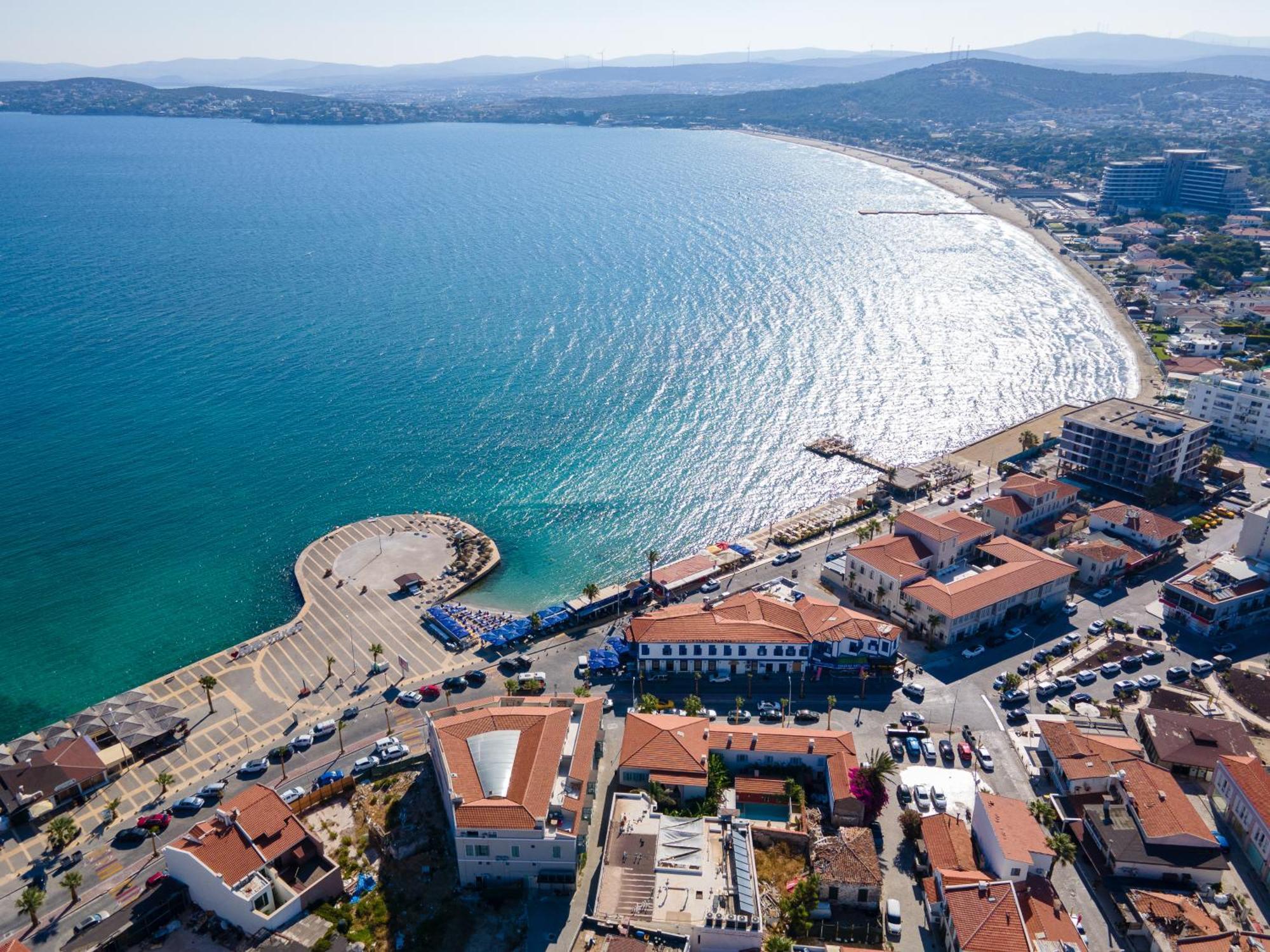 Cumbalica Beach Hotel Çeşme Exterior foto